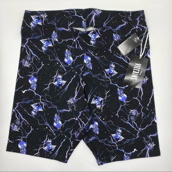 Torrid Women’s Disney Villains Lightning Bike Short Size 1X 2X 3X 4X - Picture 6 of 12